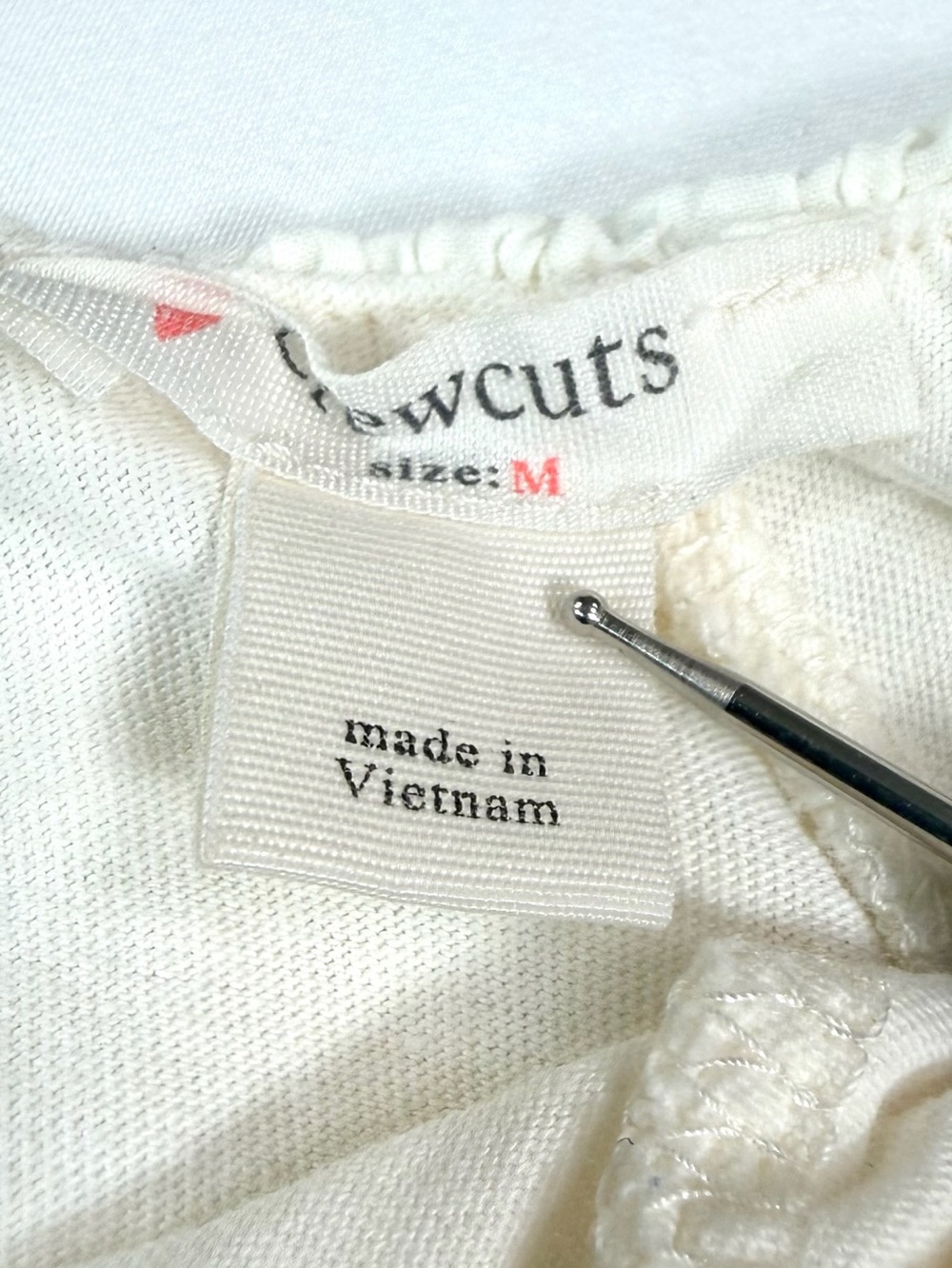 CREWCUTS Girls M Eyelet Lace Collar Blouse Cottagecore Romantic‎ Feminine - Picture 9 of 12